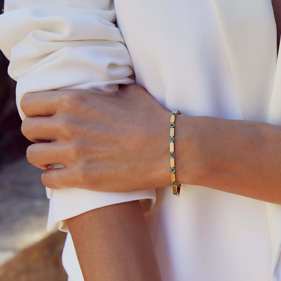 Stepping Stones Bracelet Y - Em - Cascade - Ileana Makri