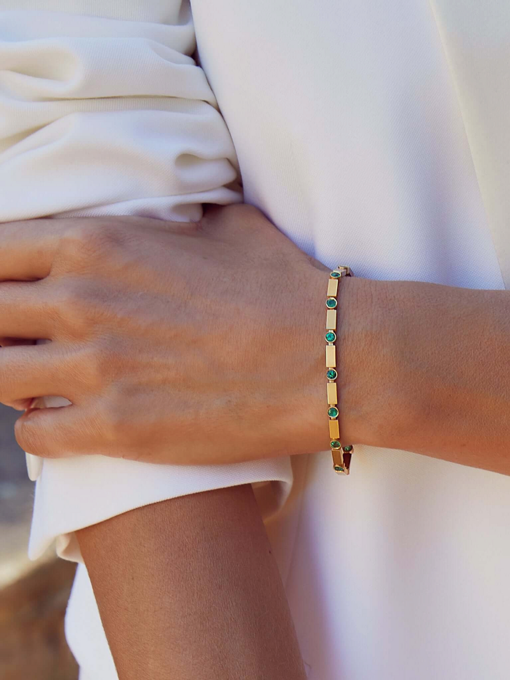 Stepping Stones Bracelet Y - Em - Cascade - Ileana Makri