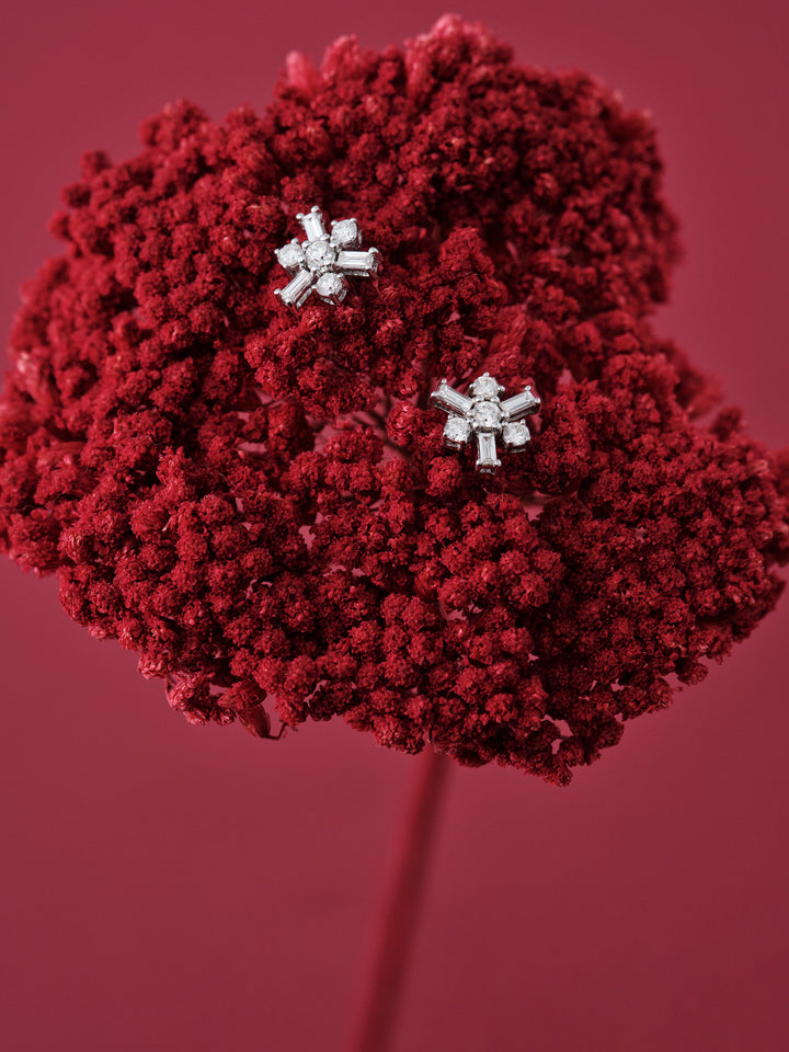 Baguette Snow Flakes W-D