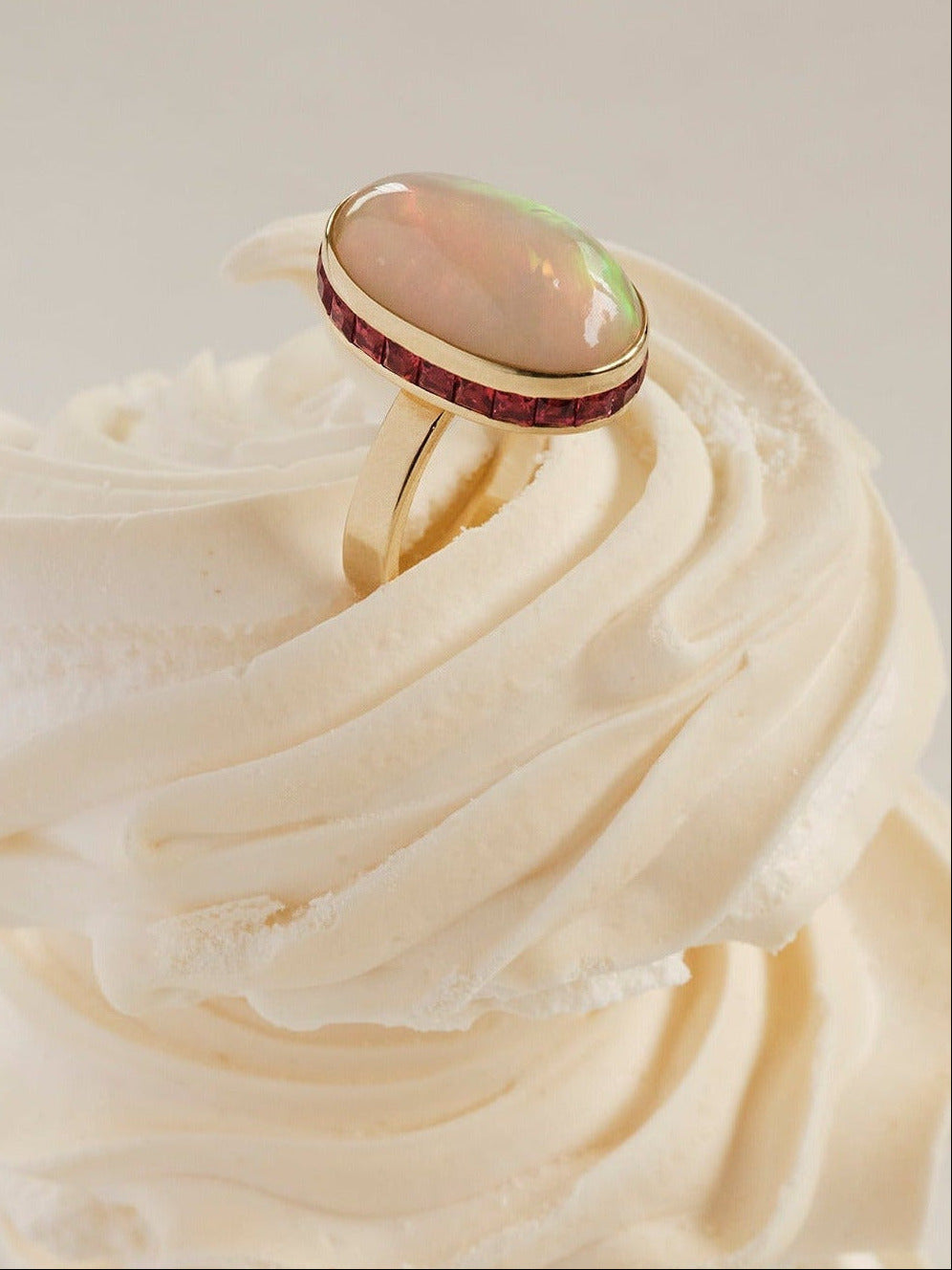 Solar Mirage Ring