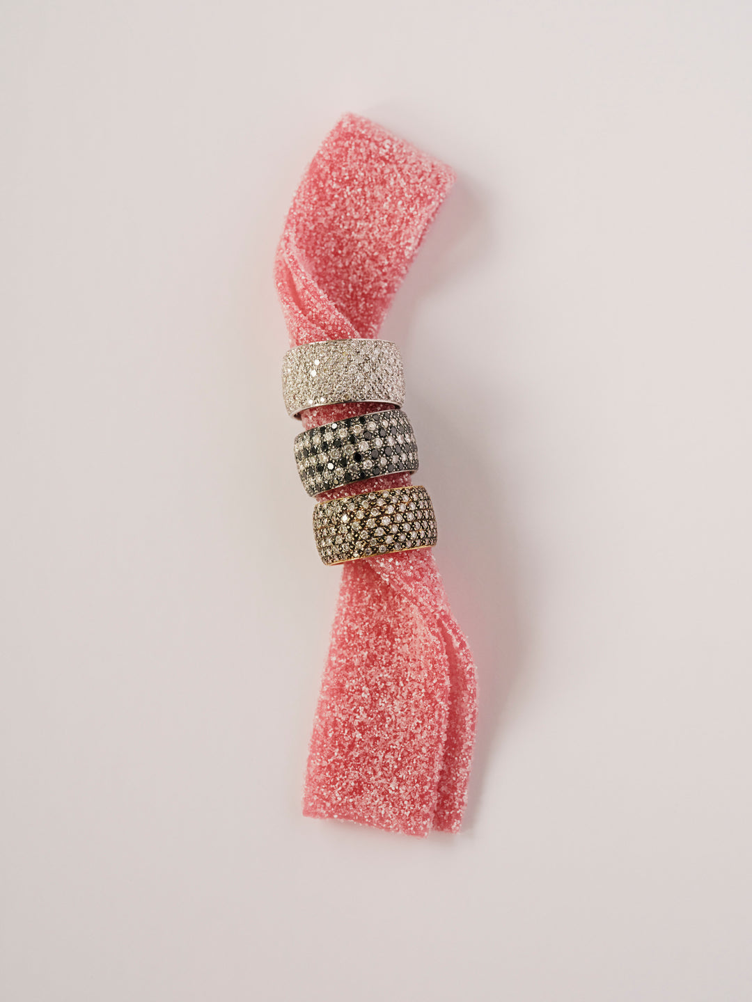 Bond Ring 18k Yellow Gold & Diamonds