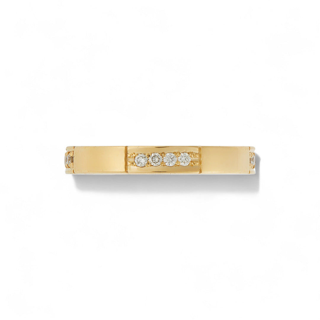 Stream Ring Diamonds - Cascade - Ileana Makri