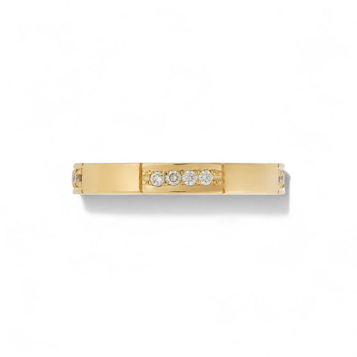 Stream Ring Diamonds - Cascade - Ileana Makri