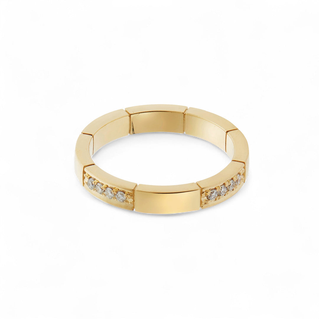 Stream Ring Diamonds - Cascade - Ileana Makri