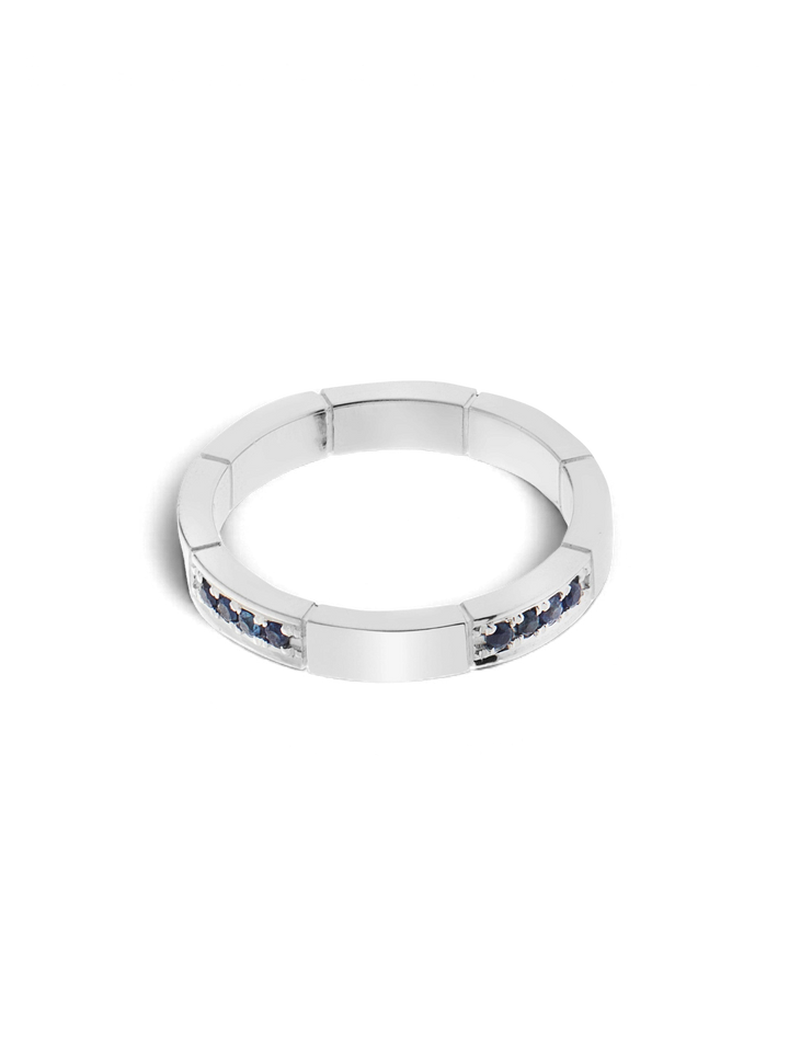 Stream Ring Sapphires - Cascade - Ileana Makri