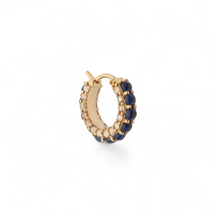 Streamflow Sapphire Hoops - Revolve - Ileana Makri