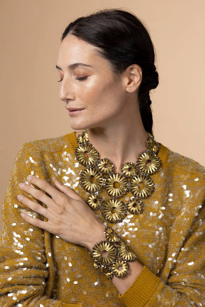 Sunflower Bracelet Oro - Tataborello - Ileana Makri store
