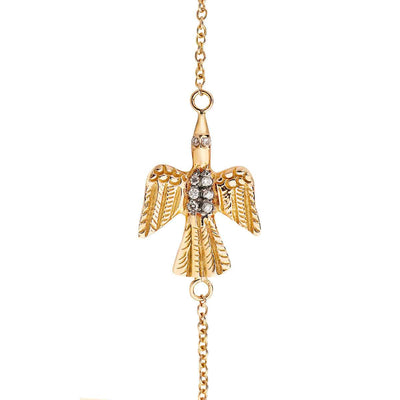Small Eagle Bracelet P-Chd - SYMBOLS - Ileana Makri store