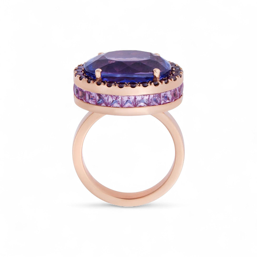 Tanzanite Blossom Ring - OAK - Archive - Ileana Makri