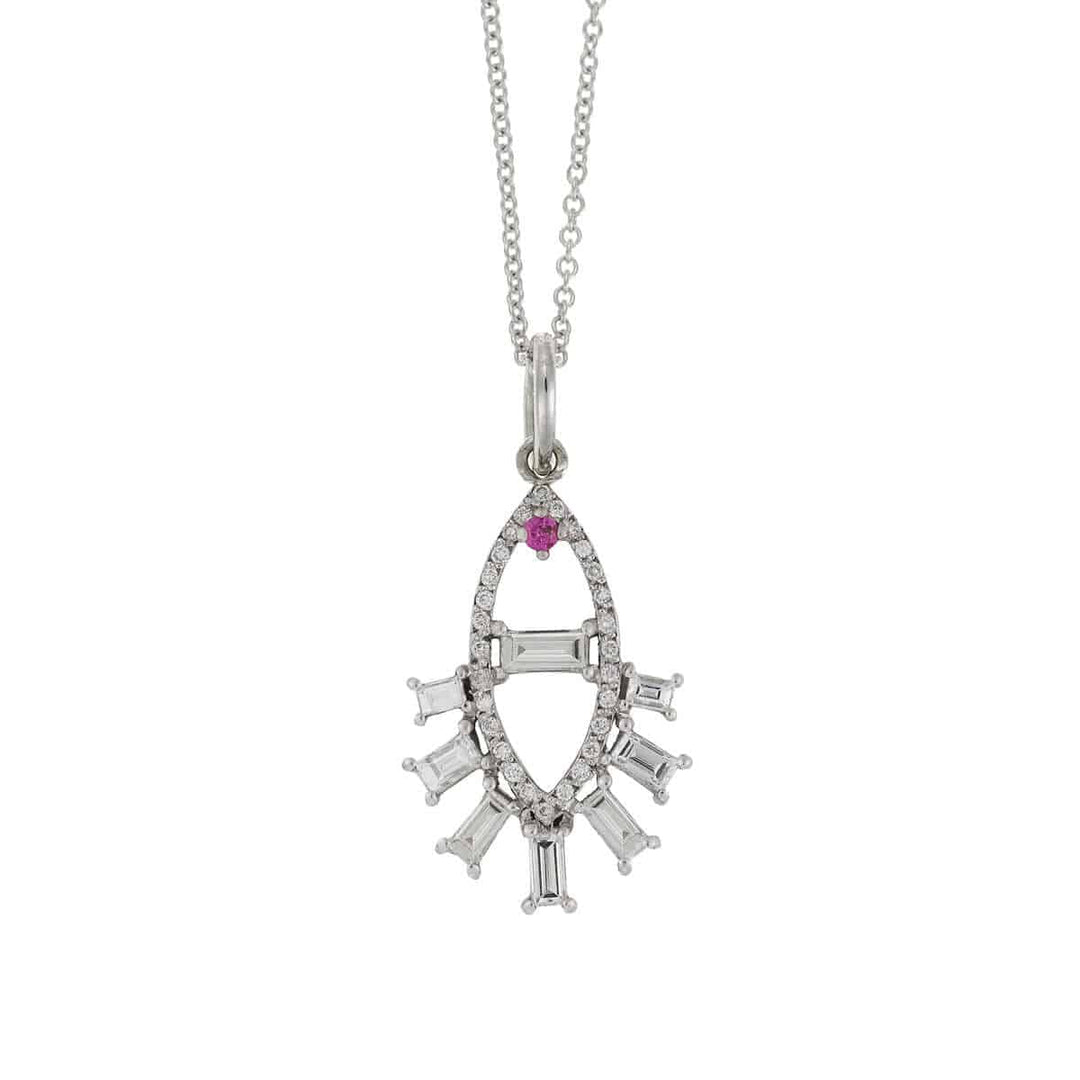 Teared Eye Pendant W - D - Ru - THE EDIT - Ileana Makri
