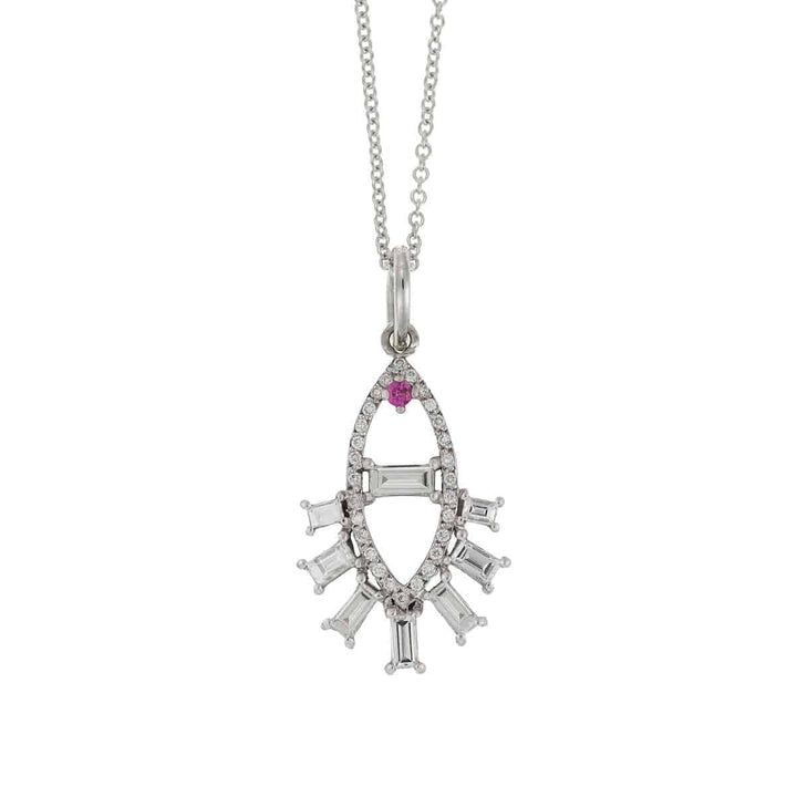 Teared Eye Pendant W - D - Ru - THE EDIT - Ileana Makri