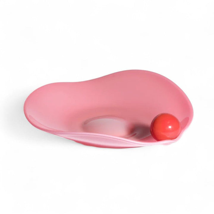 The Bowl with a Twist Chilli Red Pink - Helle Mardahl Studio - Ileana Makri