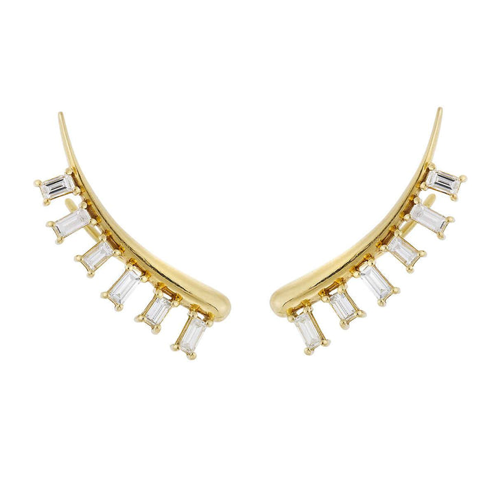 Baguette Eyelash Cuff - THE EDIT - Ileana Makri store