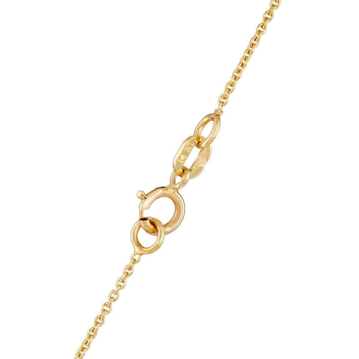 Tiny Baguette Eye Pendant Y-OP-D - THE EDIT - Ileana Makri store