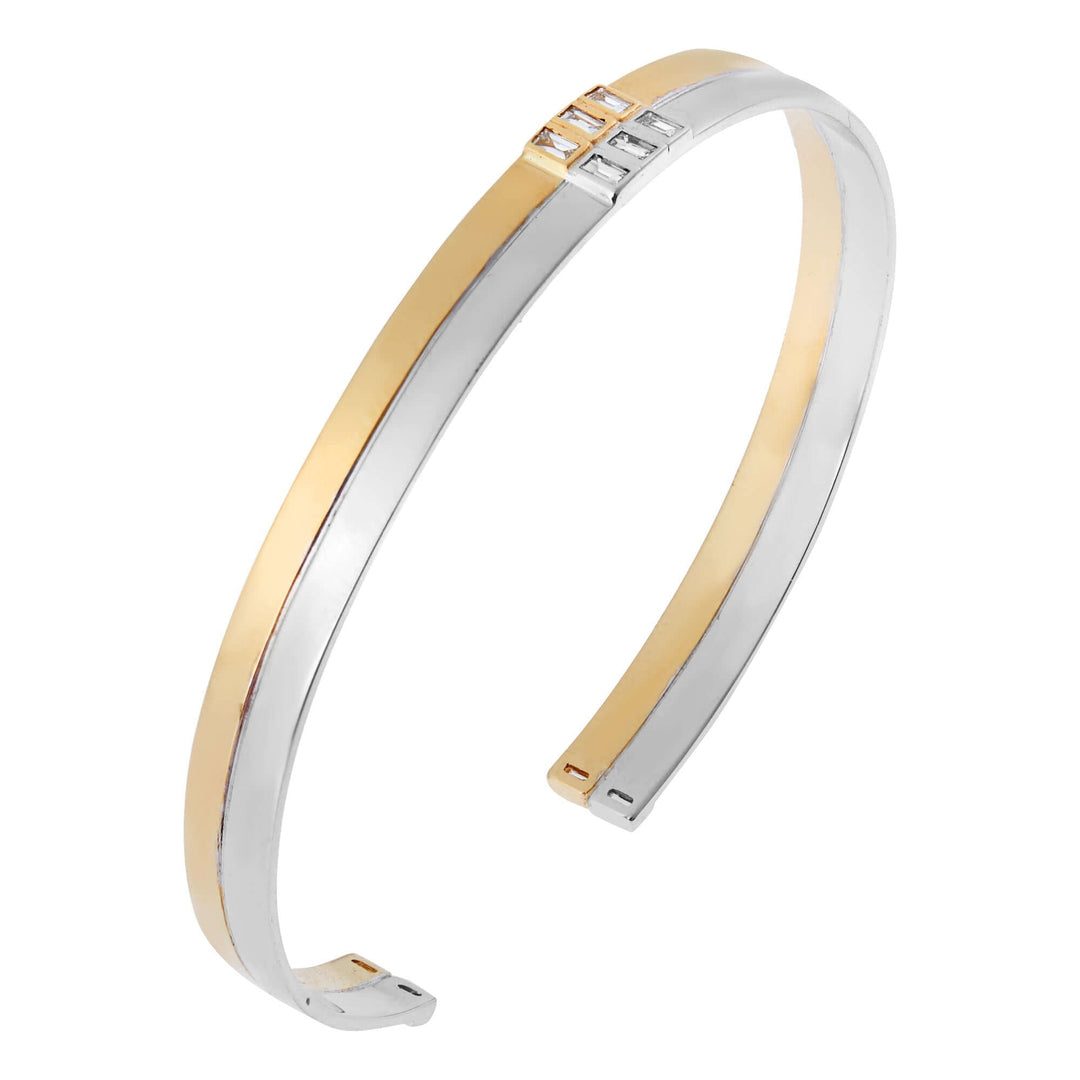 Thread Baguette Double Cuff Y - W - 10D - Baguette - Ileana Makri
