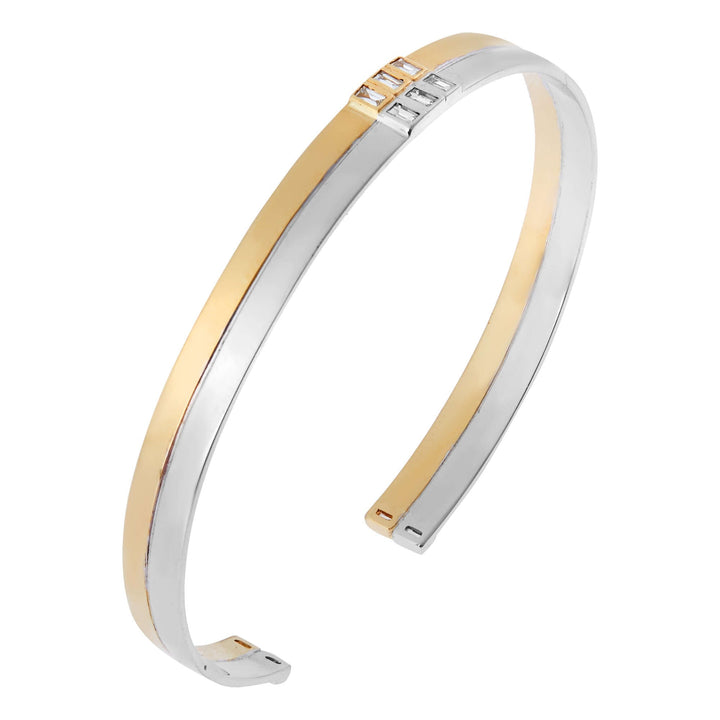 Thread Baguette Double Cuff Y - W - 10D - Baguette - Ileana Makri
