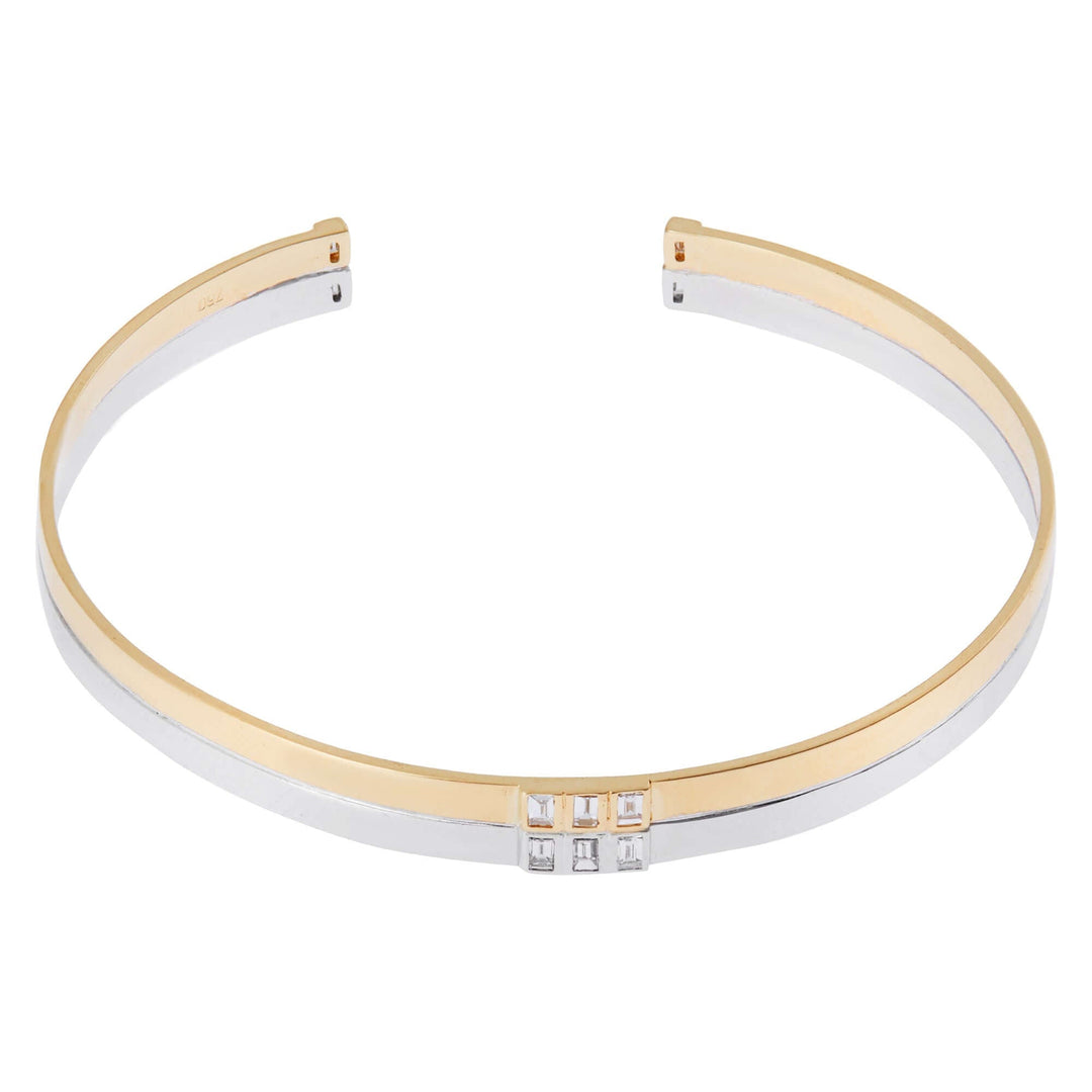 Thread Baguette Double Cuff Y - W - 10D - Baguette - Ileana Makri