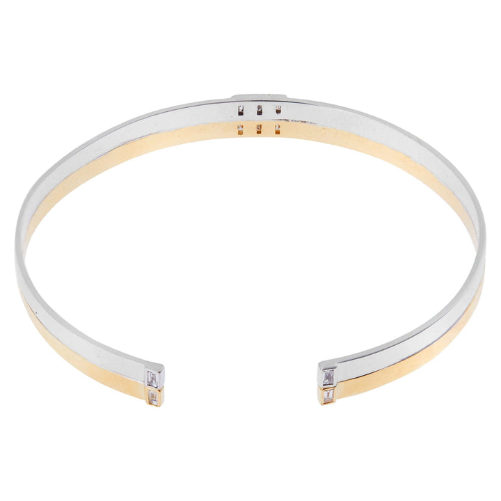 Thread Baguette Double Cuff Y - W - 10D - Baguette - Ileana Makri