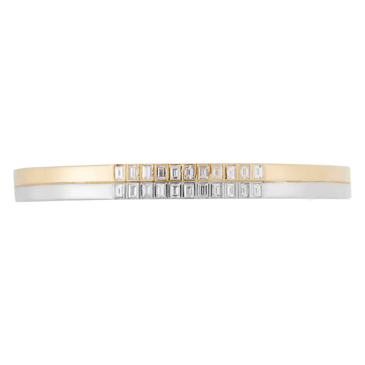 Thread Baguette Double Cuff Y - W - 26D - Baguette - Ileana Makri