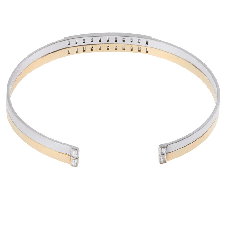 Thread Baguette Double Cuff Y - W - 26D - Baguette - Ileana Makri