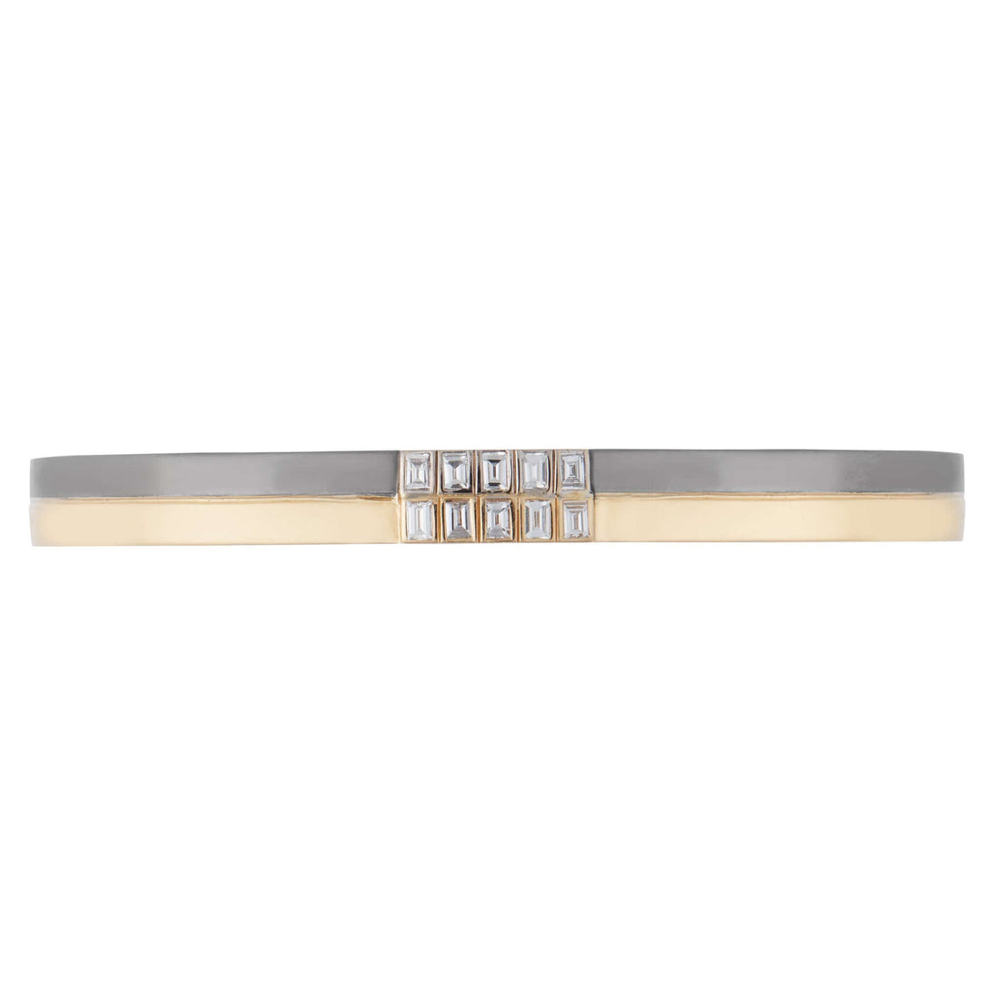 Thread Baguette Double Cuff Y - W - OX - 14D - Baguette - Ileana Makri