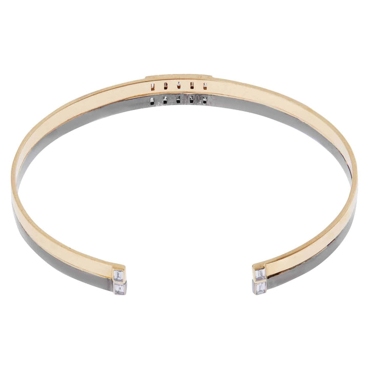 Thread Baguette Double Cuff Y - W - OX - 14D - Baguette - Ileana Makri