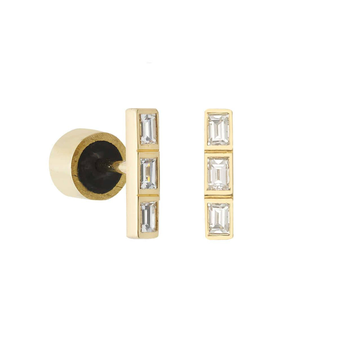 Thread Baguette Stud 3D - C - Baguette - Ileana Makri