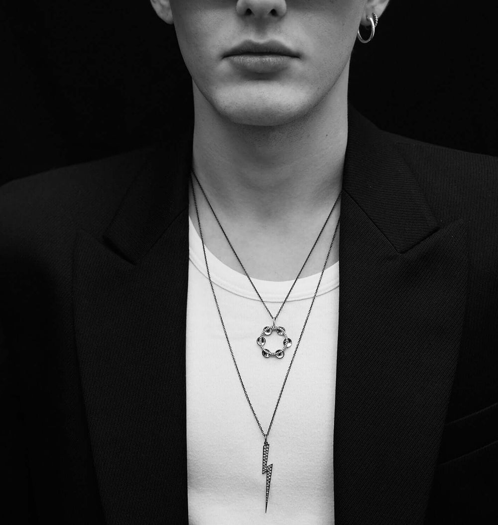 Thunder Pendant W - D - L - SYMBOLS - Ileana Makri