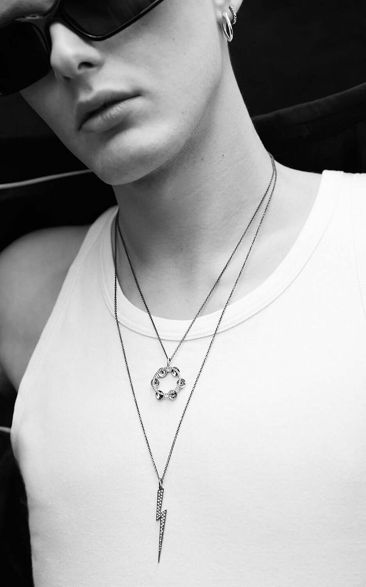 Thunder Pendant W - D - L - SYMBOLS - Ileana Makri