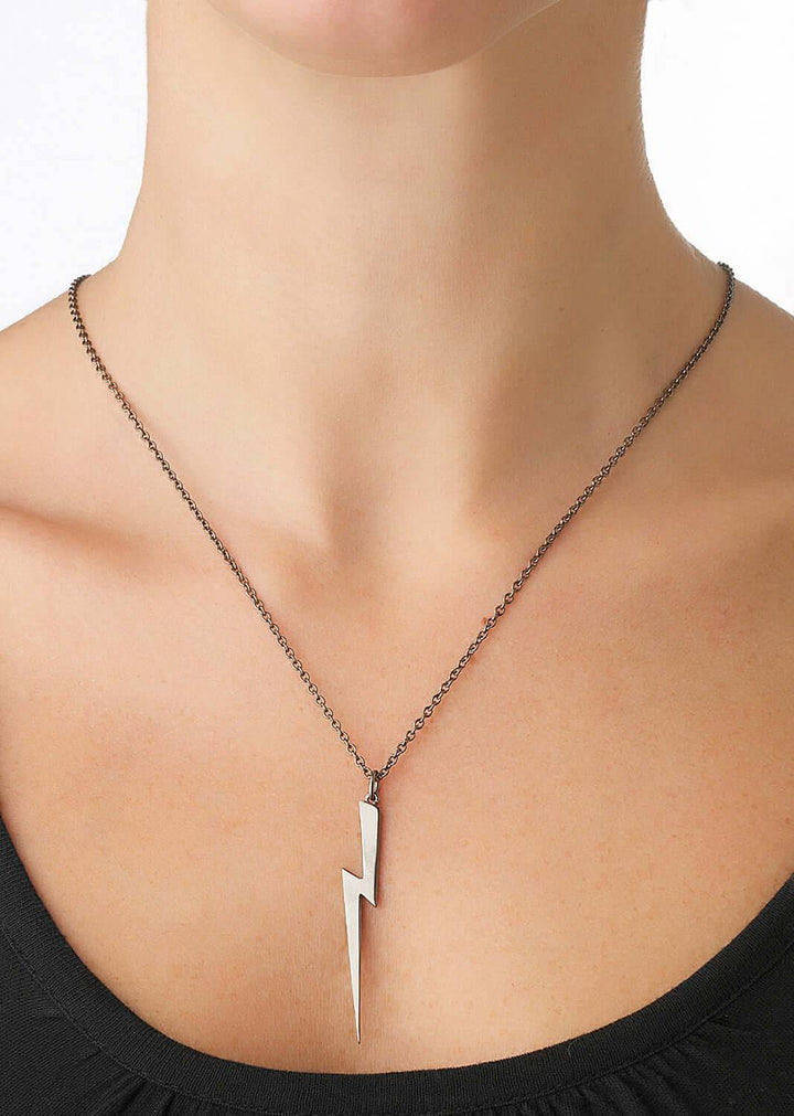 Thunder Pendant W - OX - L - SYMBOLS - Ileana Makri