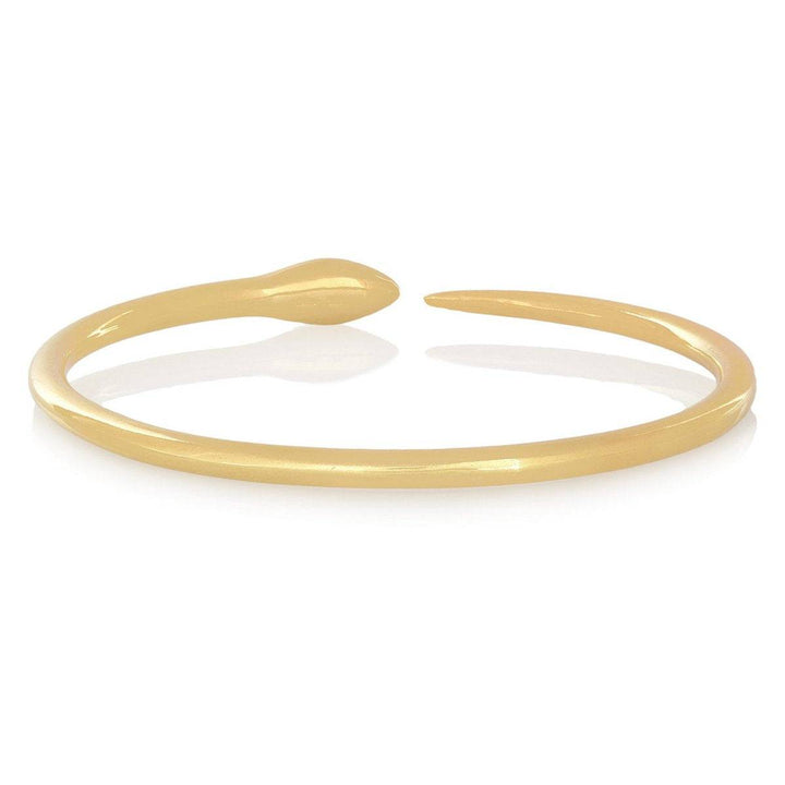 Tiger Snake Bangle with Tsavorites - Eye M Core - Ileana Makri