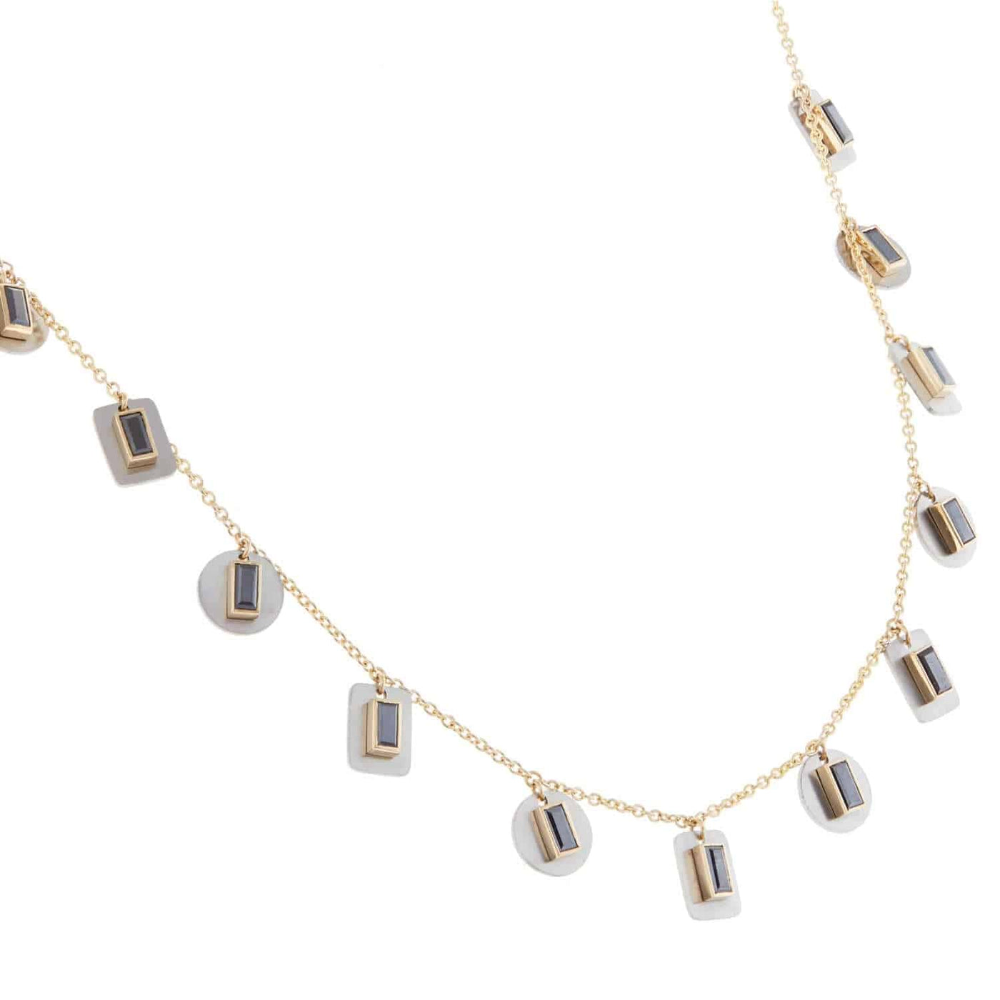Titan Galaxy Necklace TIT-Y-BD - TITANIUM - Ileana Makri store