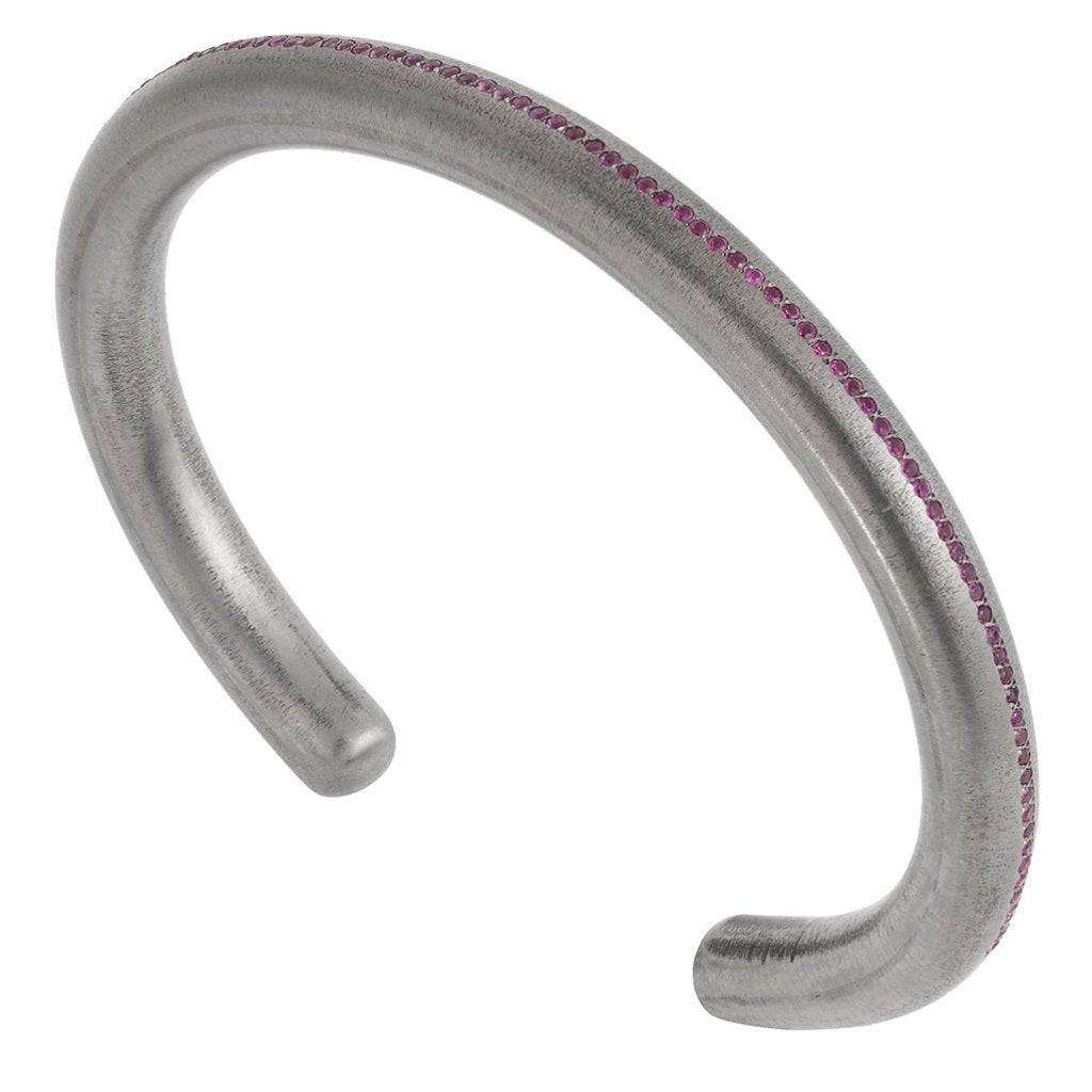 Titans Cuff T - Ru - TITANIUM - Ileana Makri