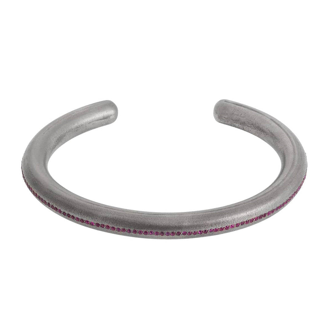 Titans Cuff T - Ru - TITANIUM - Ileana Makri
