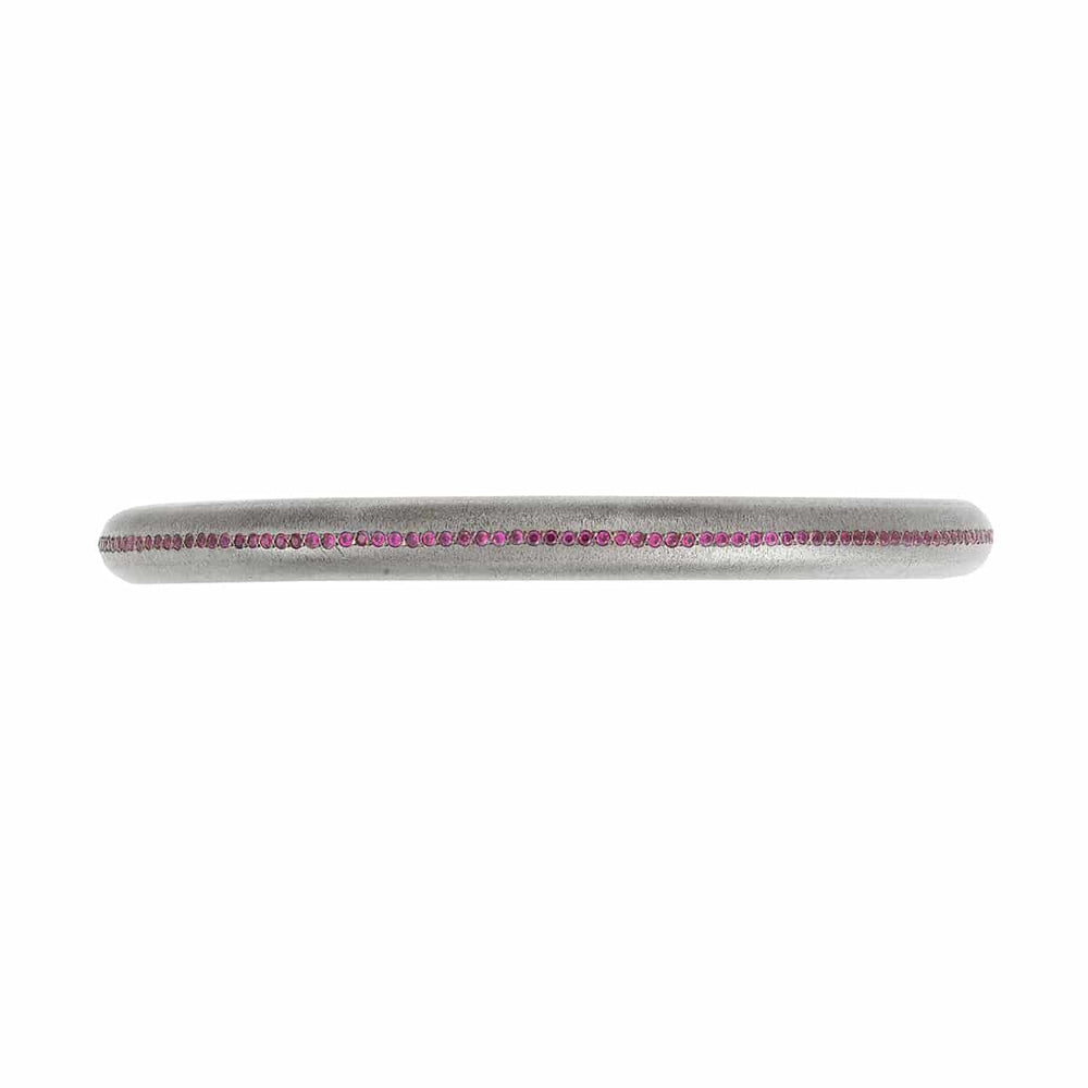 Titans Cuff T - Ru - TITANIUM - Ileana Makri
