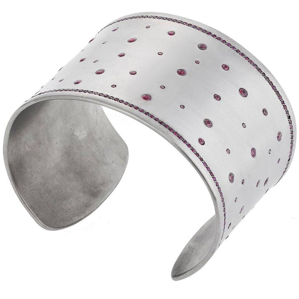Titans Galaxy Cuff Tit - Ru - TITANIUM - Ileana Makri