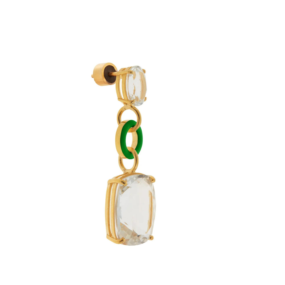 Topaz Twinkler Green Enamel - Eye M Core - Ileana Makri