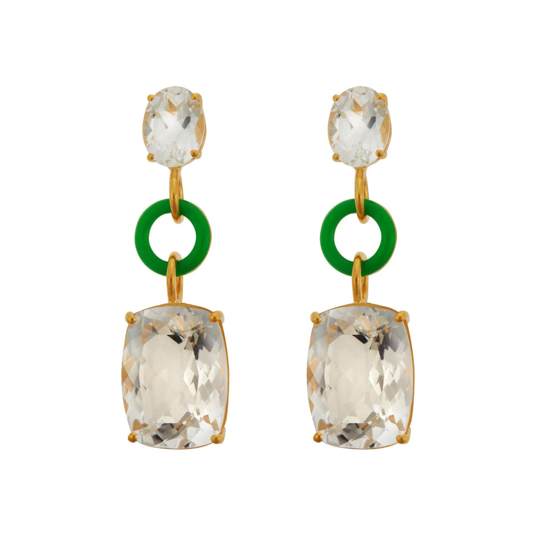 Topaz Twinkler Green Enamel - Eye M Core - Ileana Makri