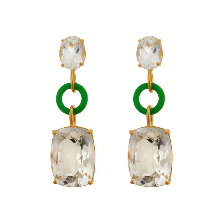 Topaz Twinkler Green Enamel - Eye M Core - Ileana Makri