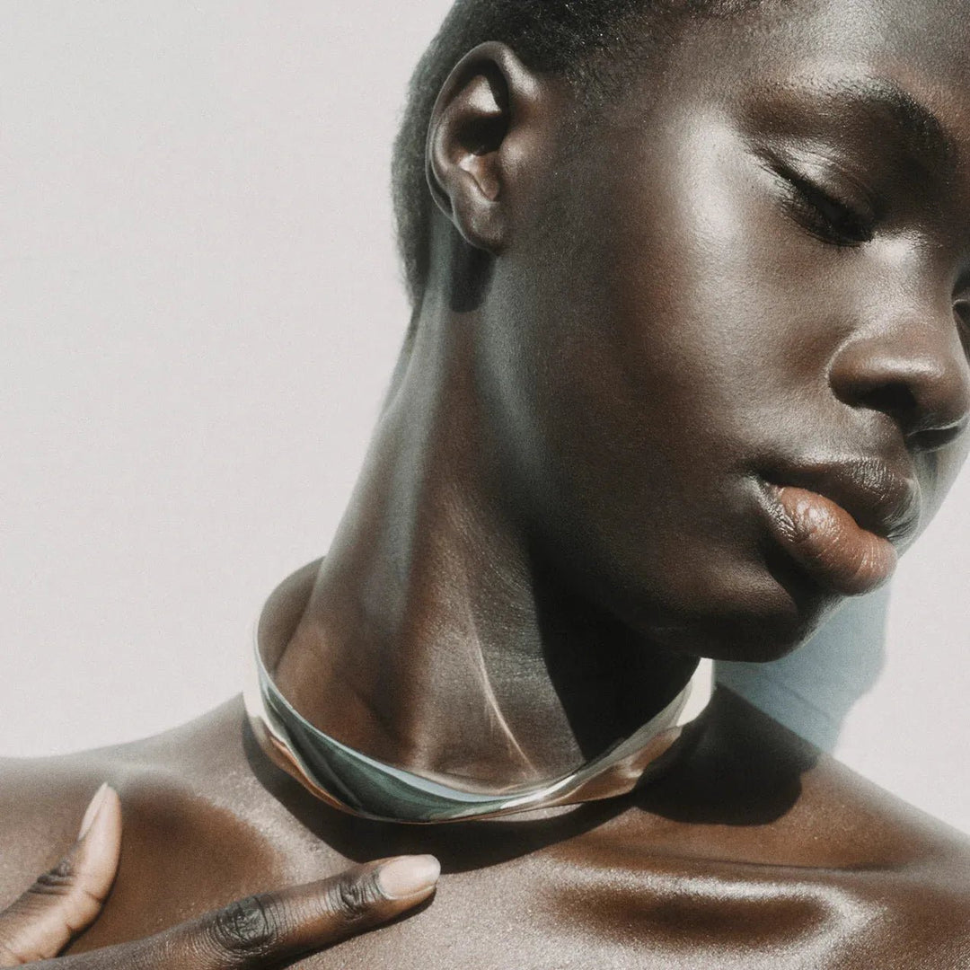 Torque Collar Silver - Eddie Borgo - Ileana Makri
