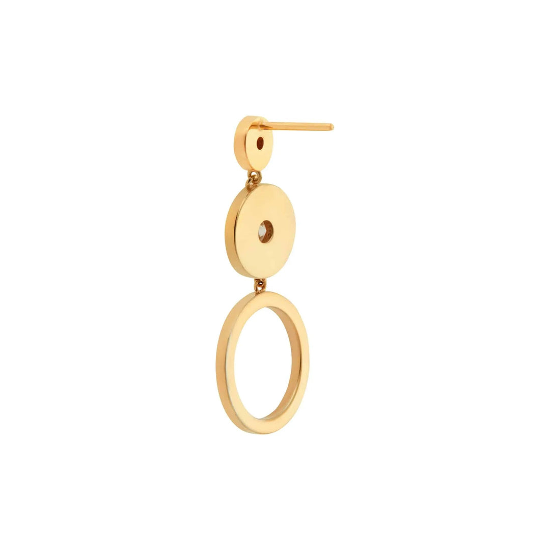 Triple Solitaire Black Enamel - Eye M Core - Ileana Makri