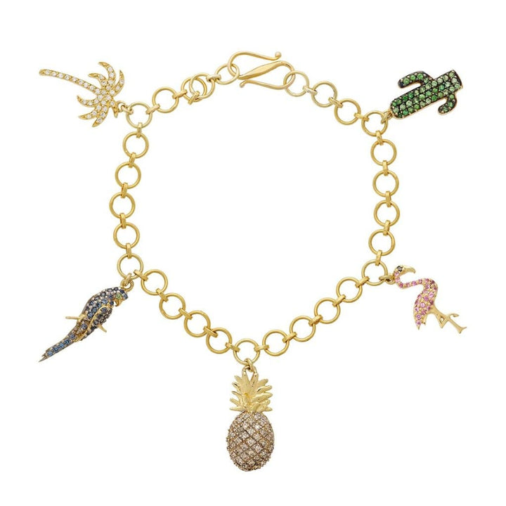 Tropical Charm Bracelet - TROPICAL PARADISE - Ileana Makri store