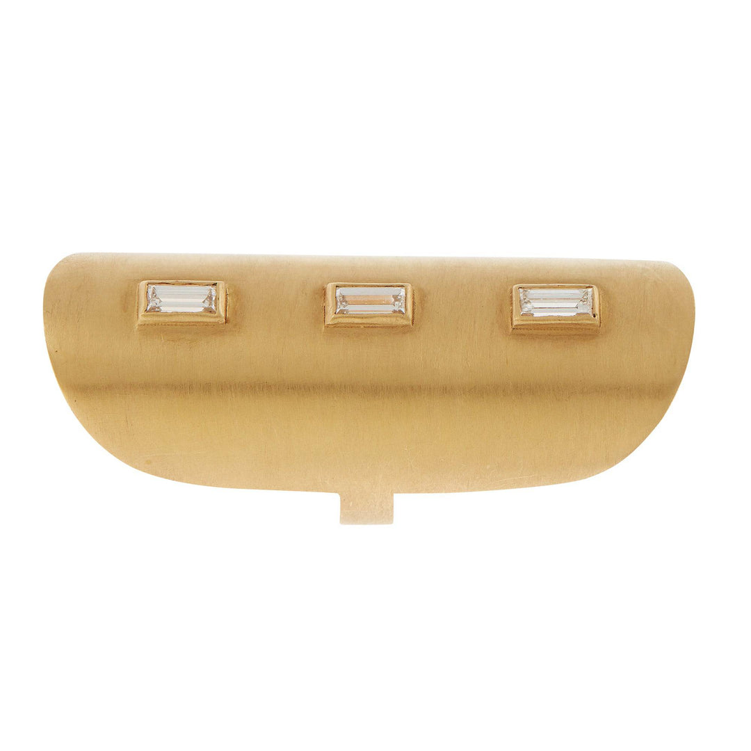 True Shield Baguette Ring Y - D - Gem Candy - Ileana Makri