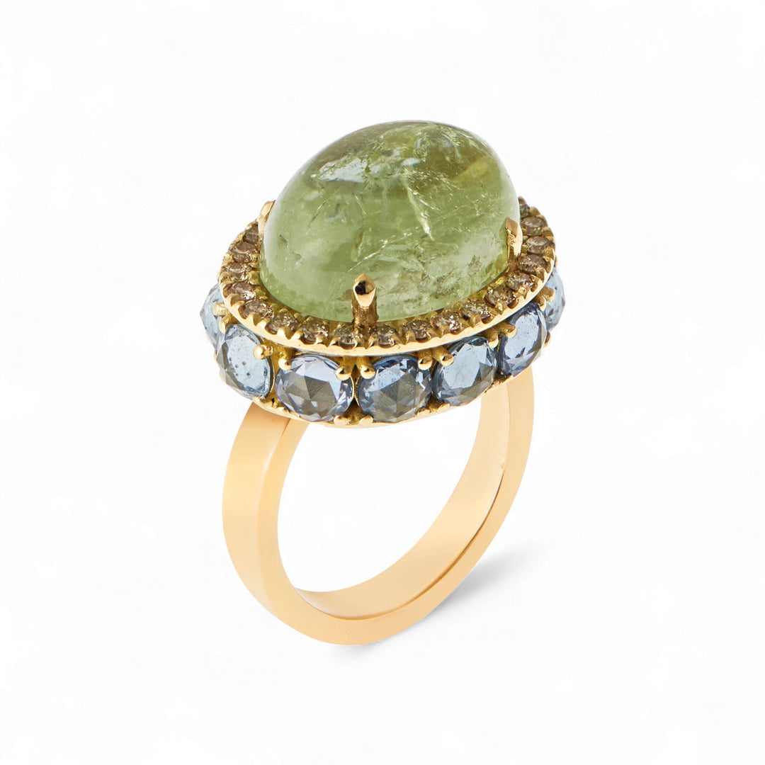 Trust Eternity Flower Ring - OAK - Archive - Ileana Makri