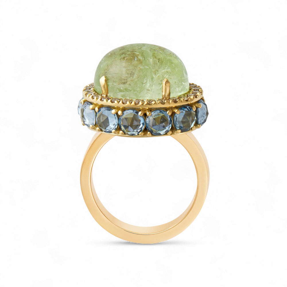 Trust Eternity Flower Ring - OAK - Archive - Ileana Makri
