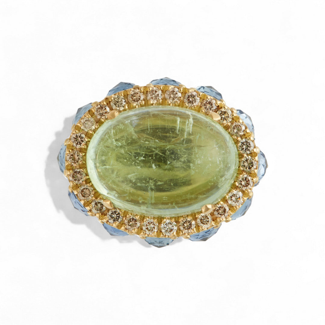 Trust Eternity Flower Ring - OAK - Archive - Ileana Makri
