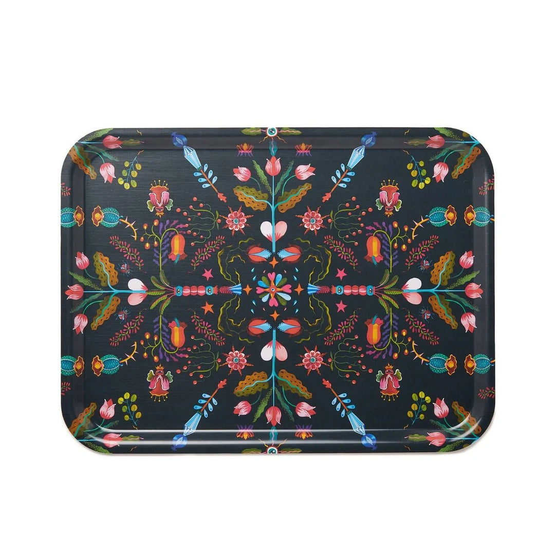 Turning Tulips Rectangular Printed Tray - La Double J - Ileana Makri store