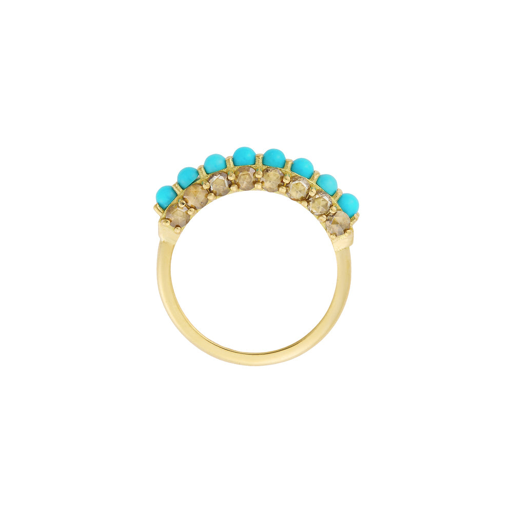 Turquoise Arc Ring - Revolve - Ileana Makri