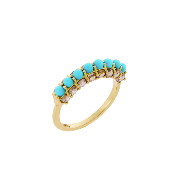 Turquoise Arc Ring - Revolve - Ileana Makri
