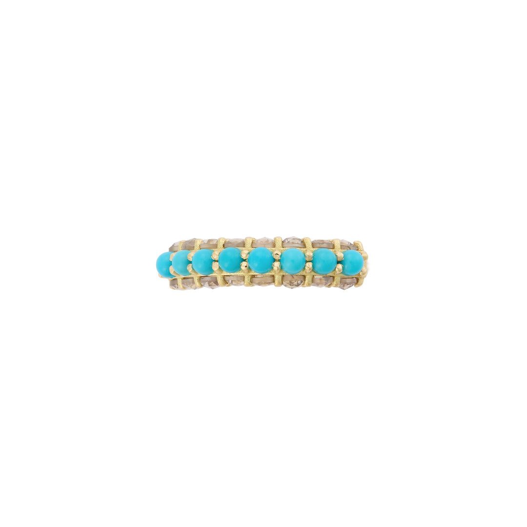Turquoise Arc Ring - Revolve - Ileana Makri